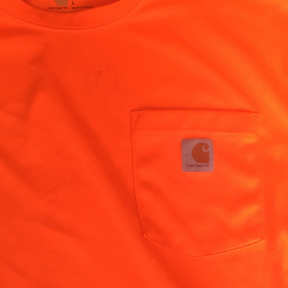 Carhartt Hi Vis Work Shirt - Picture 2 of 5